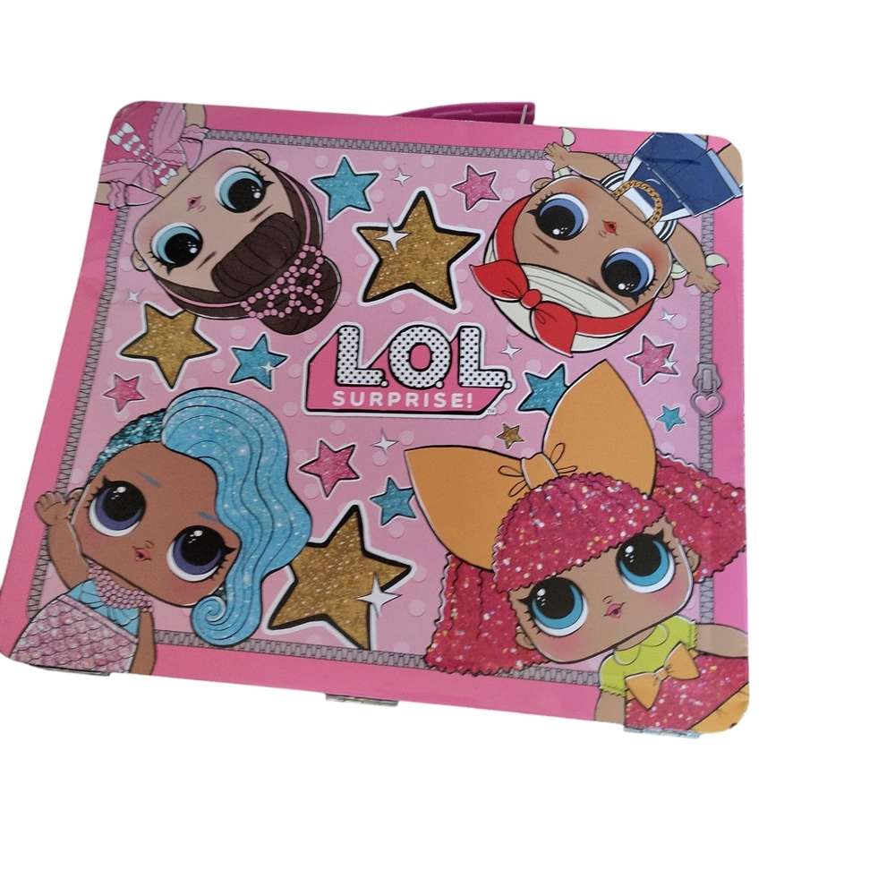 L.O.L. Surprise! Pink Doll Case with Stars